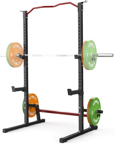 Adjustable squat rack - adjustable, barbell